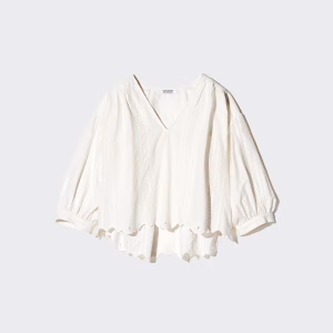 Camicia Cotone con Ricamo