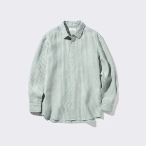 Camicia 100% Lino Premium a Righe