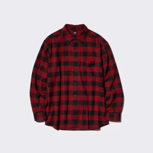 Camicia Flanella Regular a Quadri